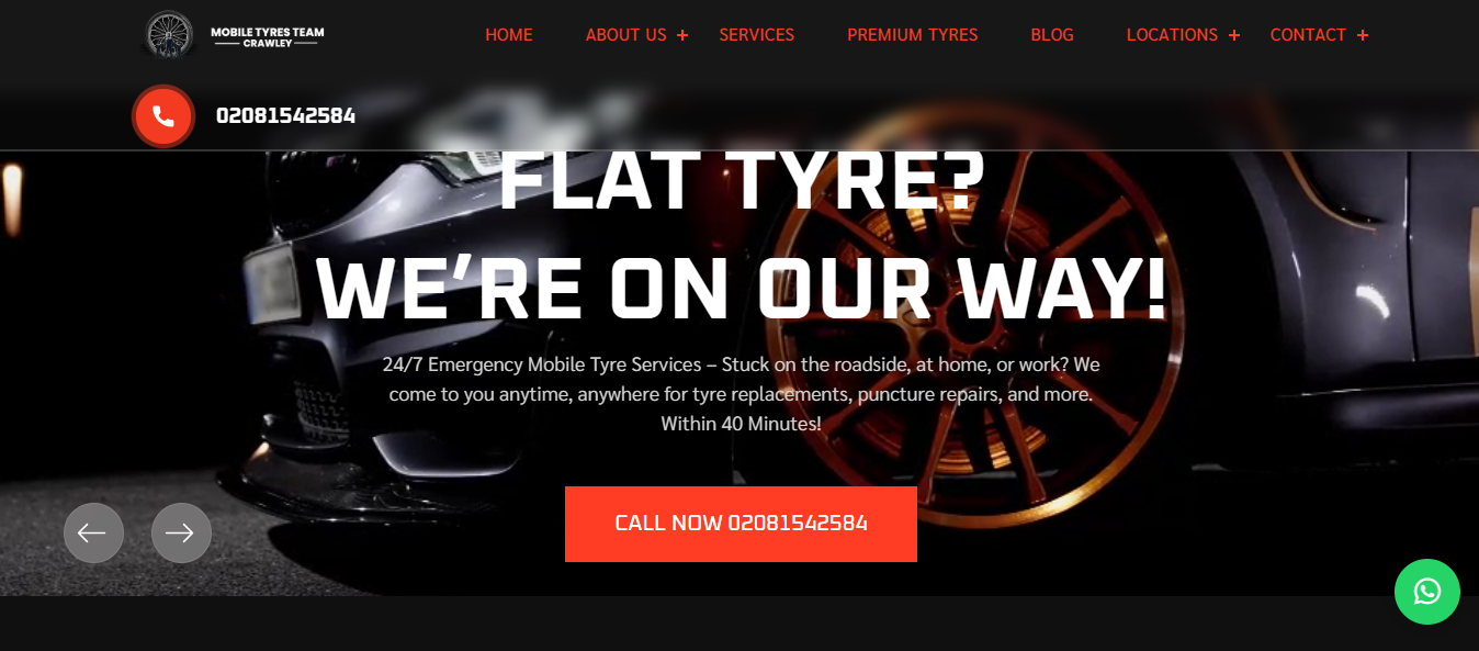 Read more about the article Mobile Tyre Fitting Horley – Reliable, Fast, and Convenient Tyre Services