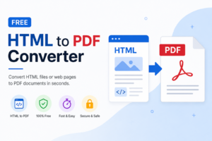 Read more about the article Free HTML to PDF Converter: Create Professional PDF Documents Easily with iLoveReport